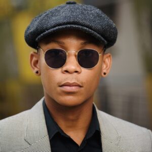 Harris Tweed Newsboy Cap